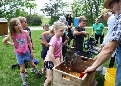 Shelling Corn